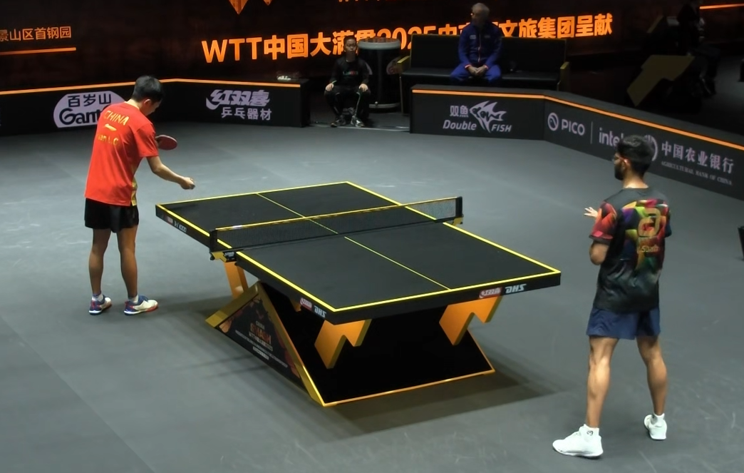 去调动对手, 落点的话